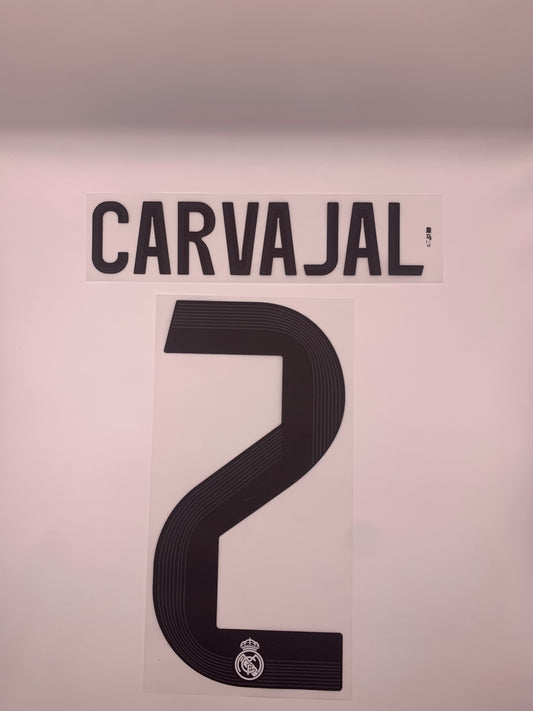Carvajal 2 (Cup Style Printing) - 25-26 Real Madrid Home