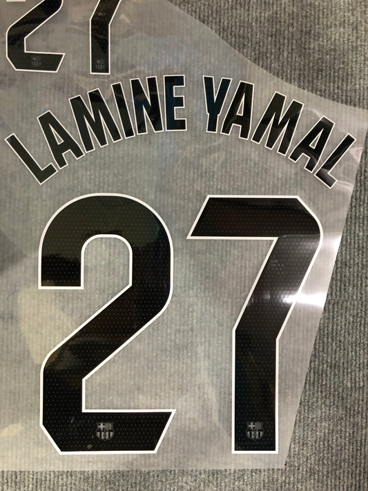 Lamine Yamal Barcelona Alternativa (Official Printing) - 23-24