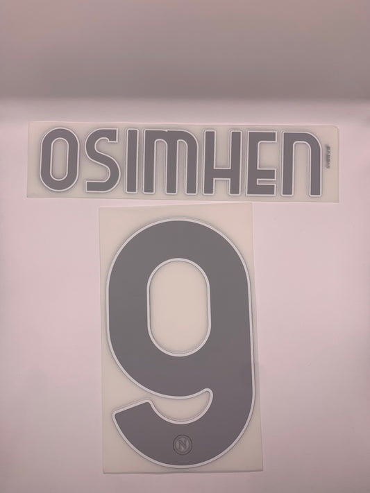 Osimhen 9 (Official Printing) - 25-26 Napoli 3rd
