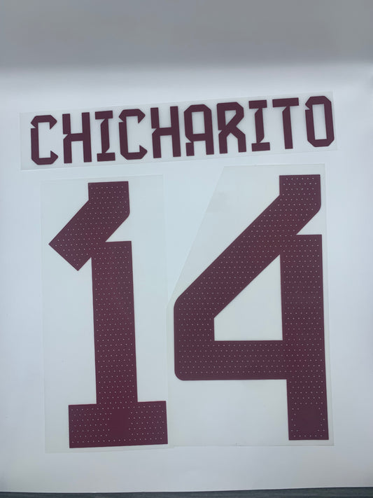 Chicharito 14 (Official Printing) - 22-23 Mexico Away