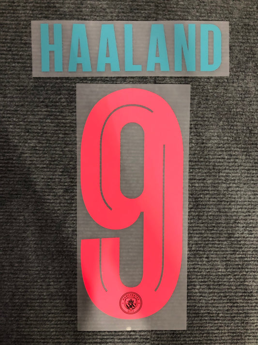 Haaland Manchester City Visita UCL (Official Printing) - 23-24
