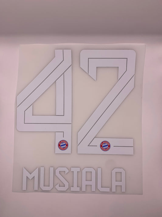 Musiala 42(Official Printing) - 25-26 Bayern Munich Home