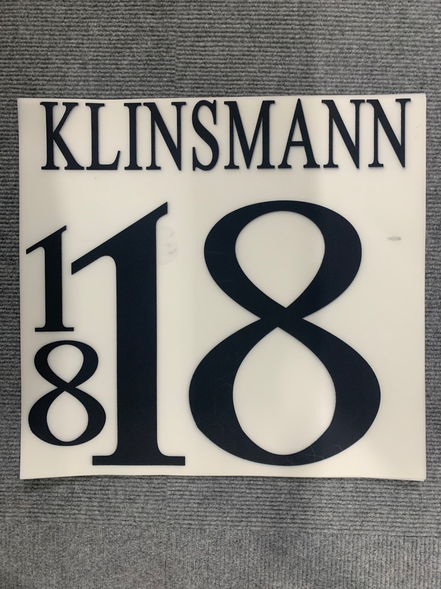 Klinsmann 18 - 1996 Alemania Home Authentic  Printing