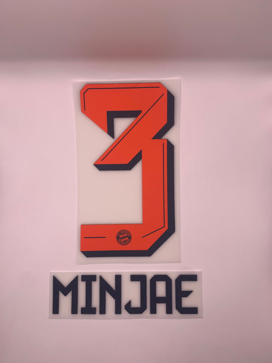 Minjae 3 (Official Printing) - 25-26 Bayern Munich Home