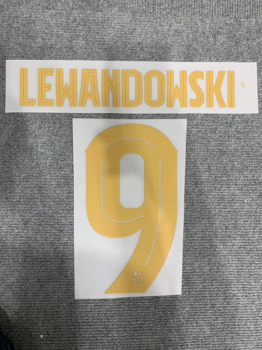 Lewandowski Barcelona Local UCL (Official Printing) - 24-25