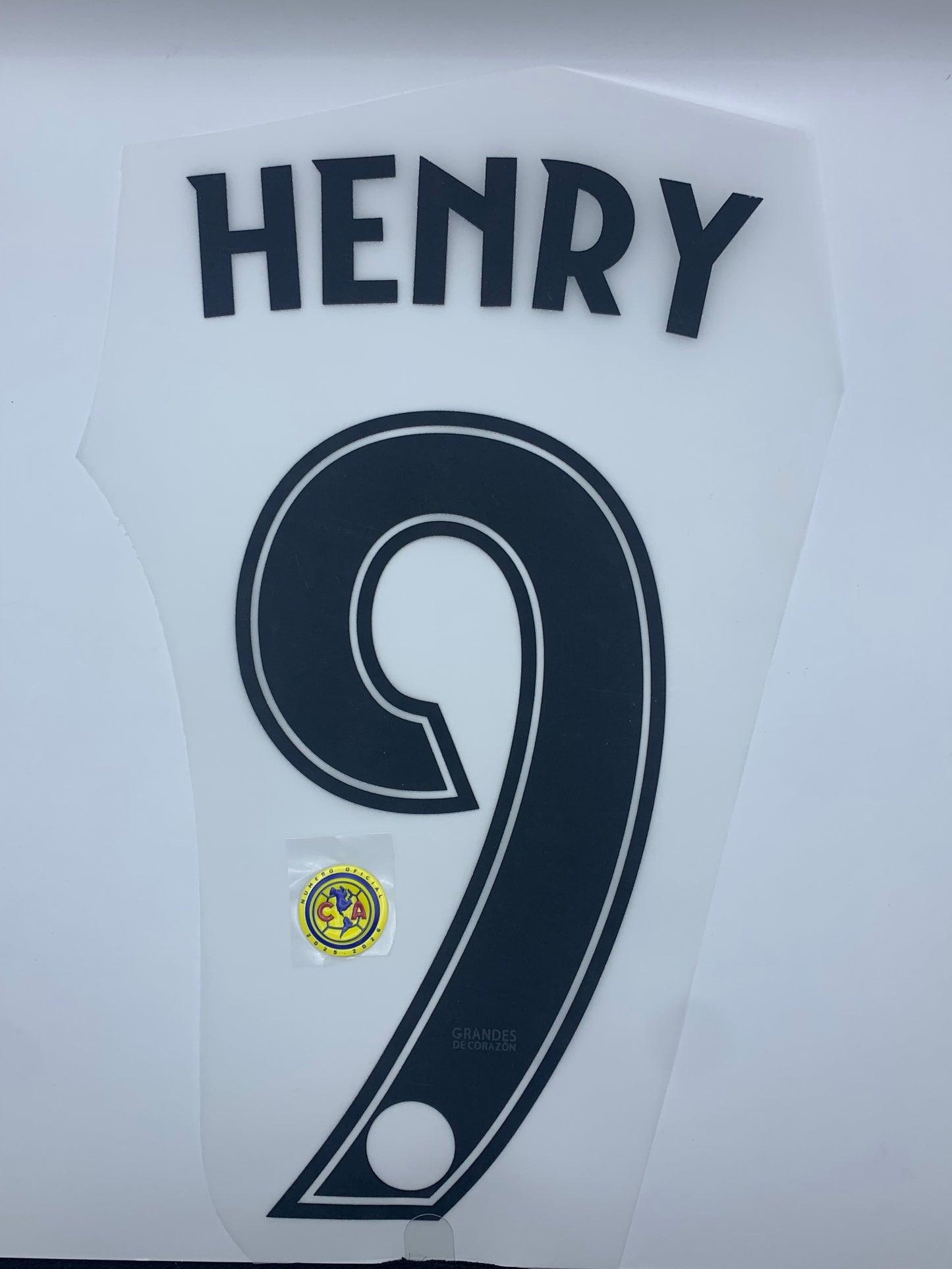Henry 9 (Liga MX - Escudo 3D) - 25-26 Club America Home