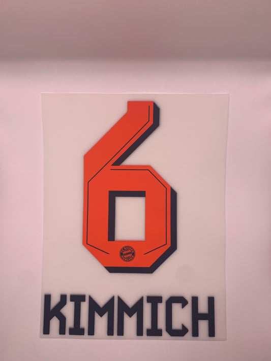 Kimmich 6 (Official Printing) - 25-26 Bayern Munich Away