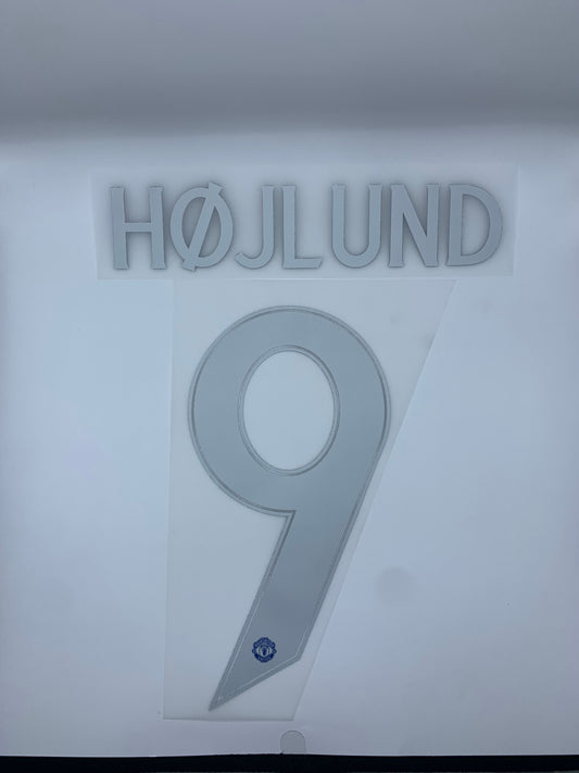 Hojlund Manchester United Visita (Official Printing) - 24-25