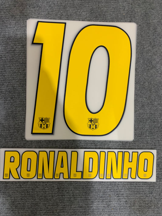 Ronaldinho Barcelona Local (Official Printing)