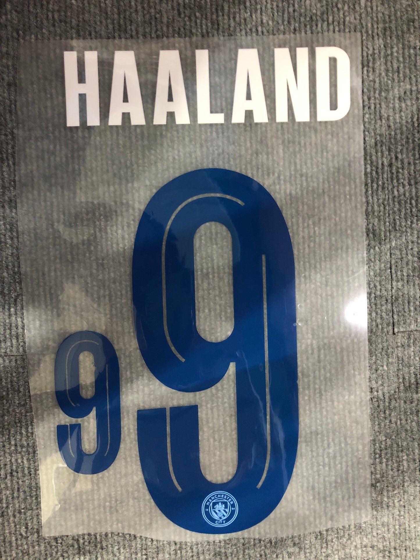 Haaland Manchester City Local UCL (Official Printing) - 23-24