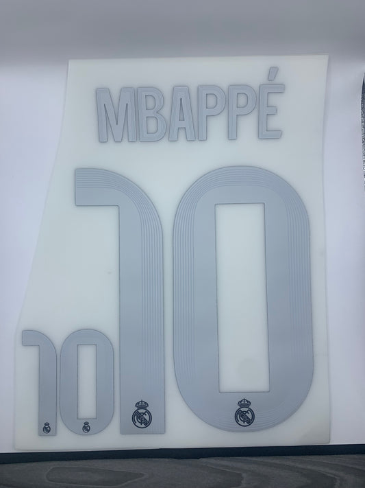Mbappe 10 (Cup Style Printing) - 25-26 Real Madrid Away