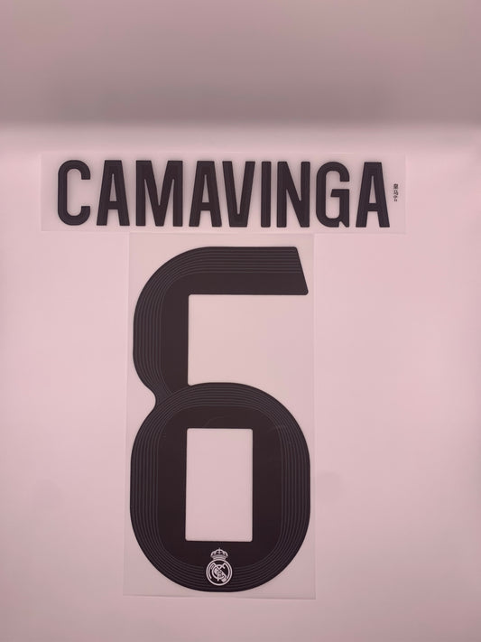 Camavinga (Cup Style Printing) - 25-26 Real Madrid Home