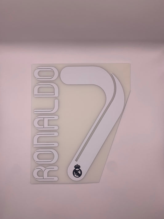 Ronaldo 7 Real Madrid Visita (Official Printing) - 11-12
