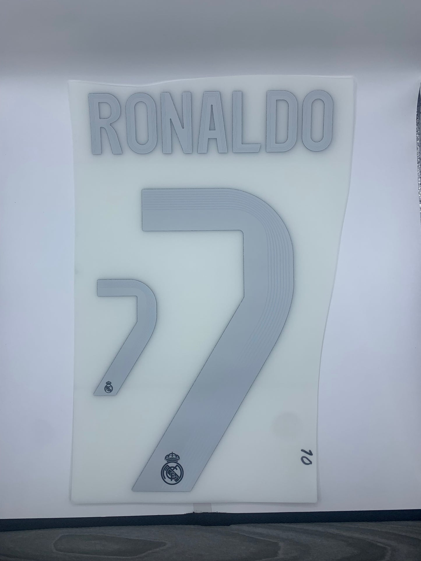 Ronaldo 7 (Cup Style Printing) - 25-26 Real Madrid Away