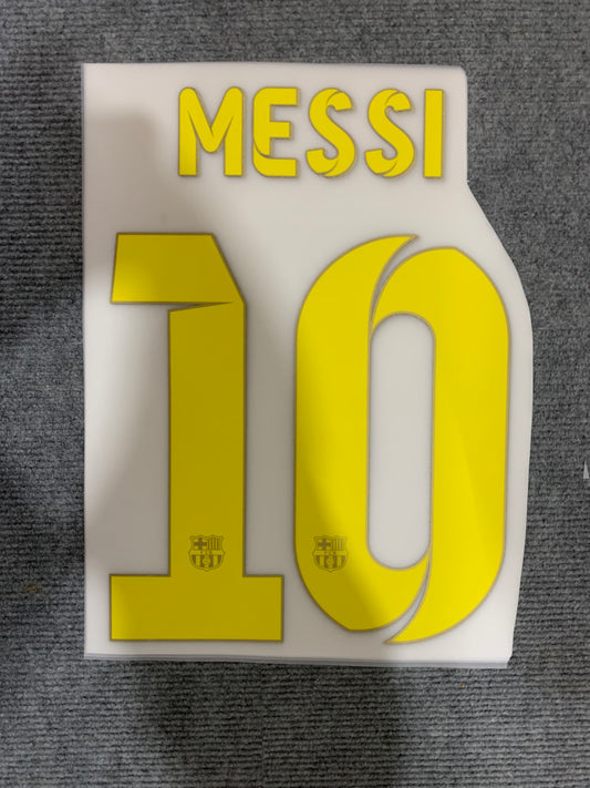 Messi 10  Barcelona Local (Official Printing) 12-14