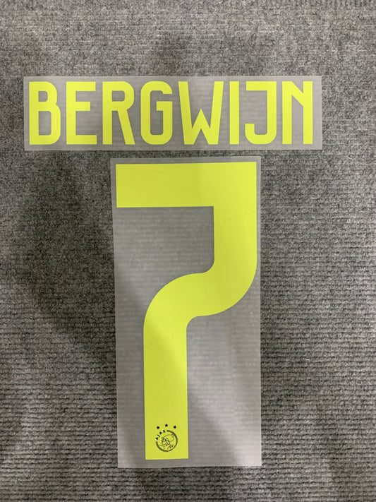 Bergwijn Ajax Alternativa (Official Printing) - 24-25