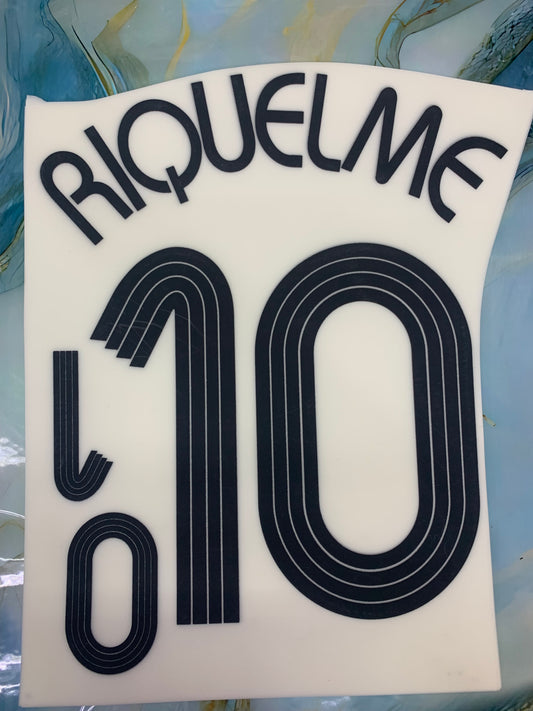 Riquelme 10 Argentina Local  (Official Printing) - 2006