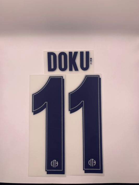 Doku 11 (Champions League Printing) - 25-26 Manchester City Home