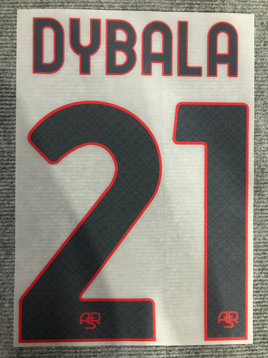 Dybala AS Roma Visita (Official Printing) - 23-24