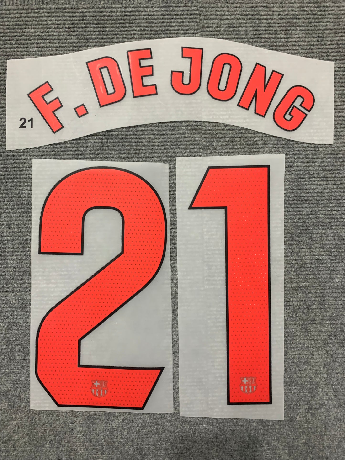 De Jong Barcelona Visita  (Official Printing) - 24-25