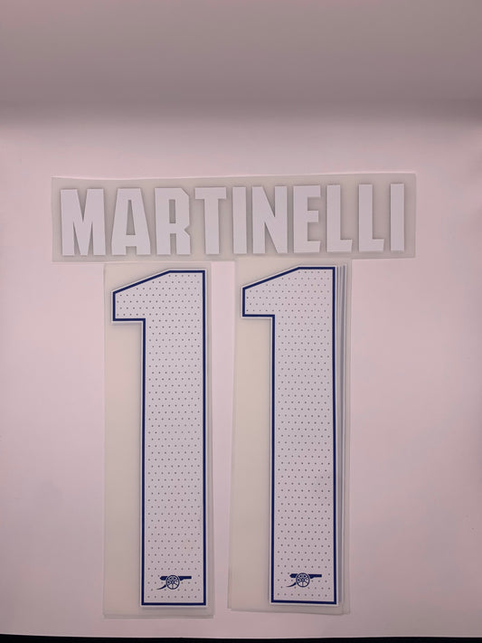 Martinelli 11 Arsenal Local UCL (Official Printing) - 25-26