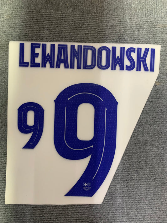 Lewandowski Barcelona Alternativa UCL (Official Printing) - 24-25