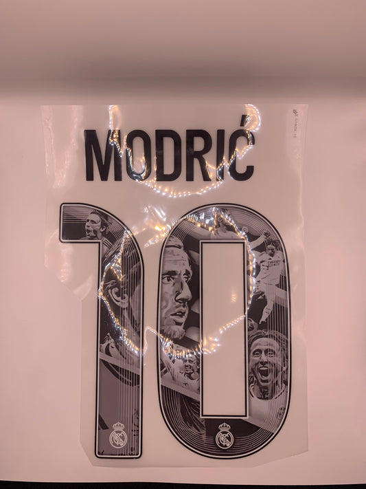 Modrić 10 - Real Madrid  (Limited Edition Celebration Printing)