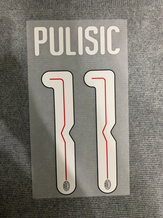 Pulisic AC Milan Local (Official Printing) - 24-25