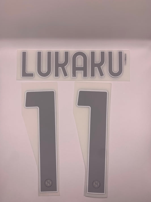 Lukaku 11 (Official Printing) - 25-26 Napoli 3rd