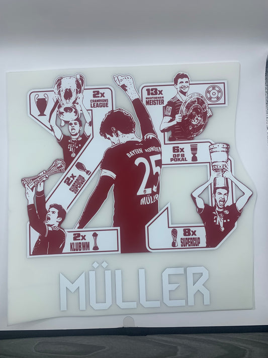 Muller 25 (Special Edition Printing) - 25-26 Bayern Munich Home