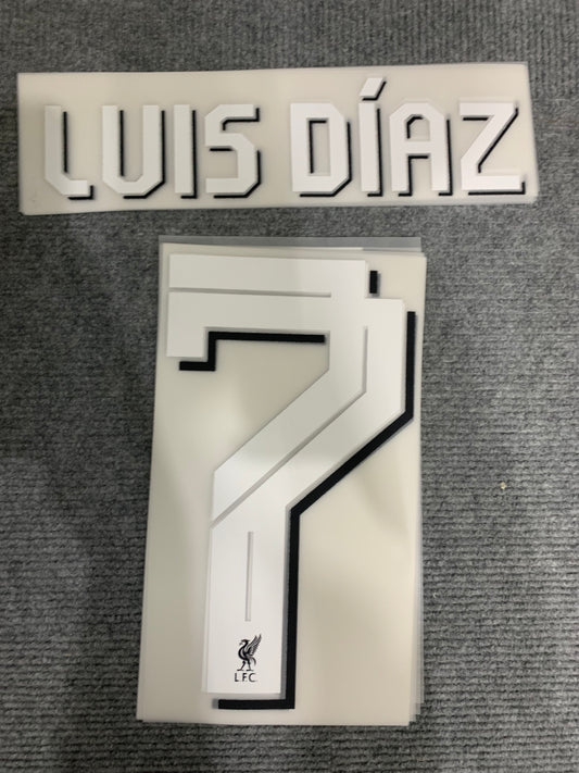 Luis Diaz Liverpool Visita UCL (Official Printing) - 24-25