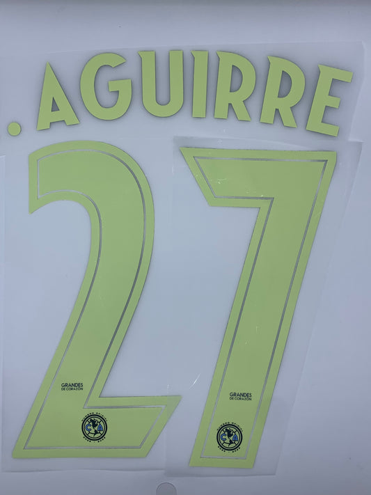 R. Aguirre 27 (Liga MX) - 25-26 Club America Away