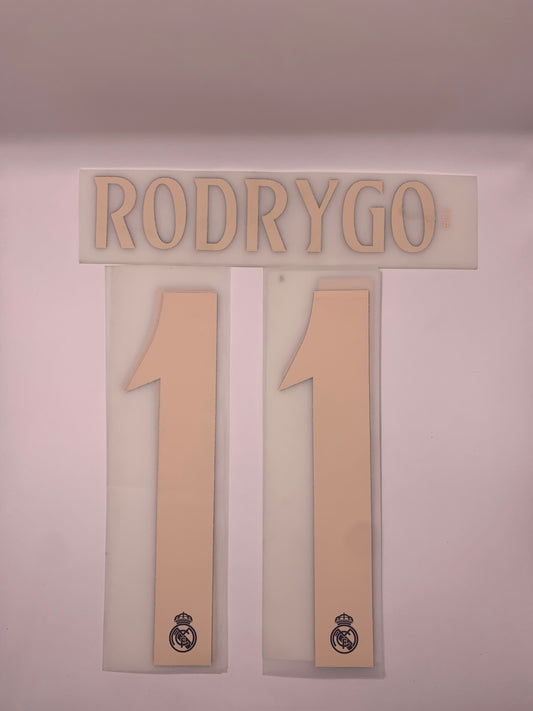 Rodrygo Real Madrid Alternativa (Official Printing) - 24-25