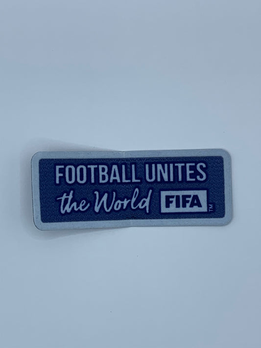 Patch Unites The World Azul (Flock)