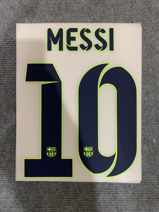 Messi 10 Barcelona Visita  (Official Printing) 12-14