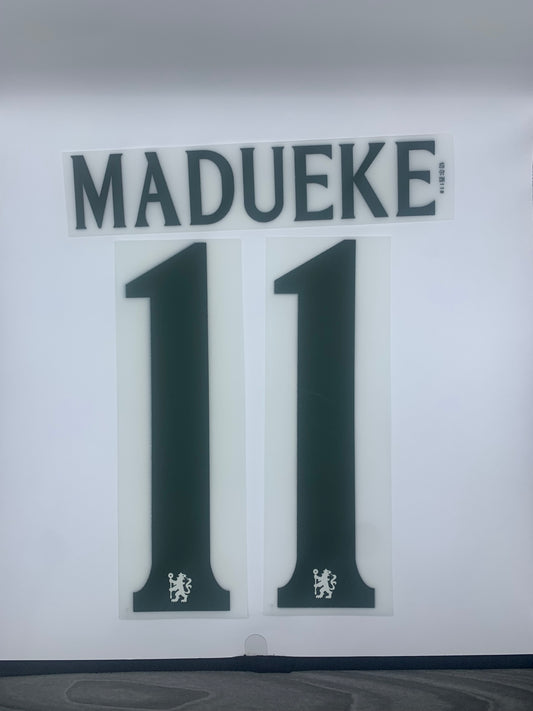 Madueke 11 (Cup Style Printing) - 25-26 Chelsea Away