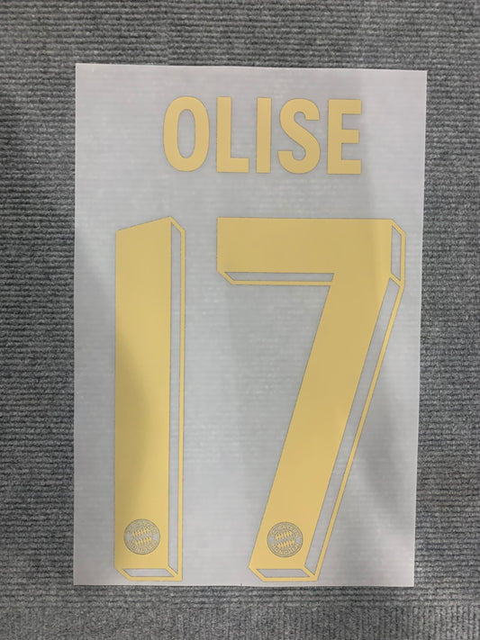 Olise 17 (Official Printing) - 24-25 Bayern Munich 25 Aniversary