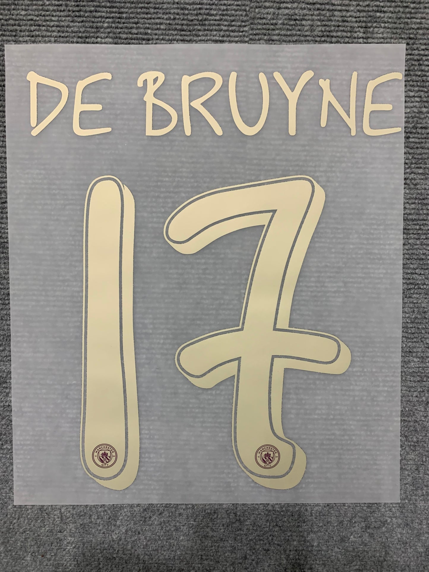 De Bruyne Manchester City Visita UCL (Official Printing) - 24-25