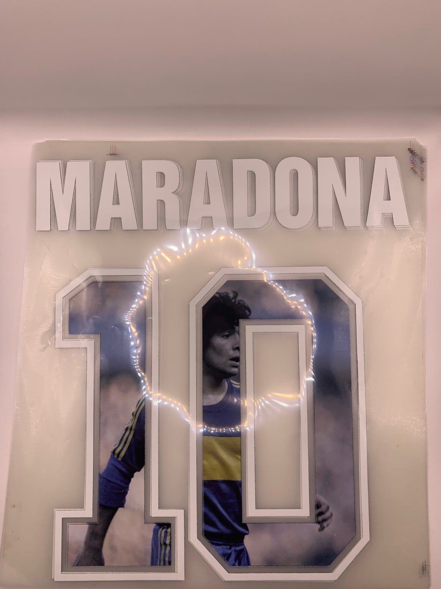 Maradona 10 (Gallery Printing) - 21-22 Boca Home