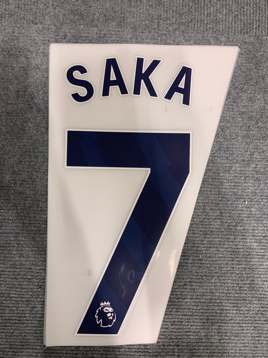 Saka Arsenal Premier Azul (Official Printing) - 24-25