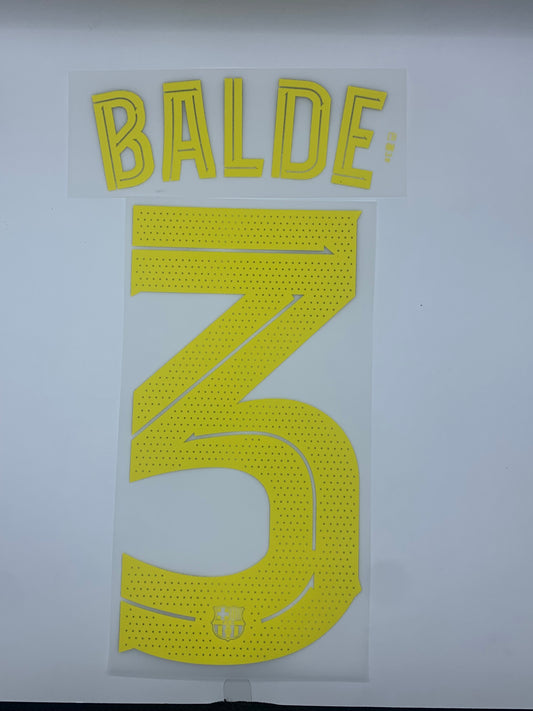 Balde 3 (Champions League) - 25-26 Barcelona Home