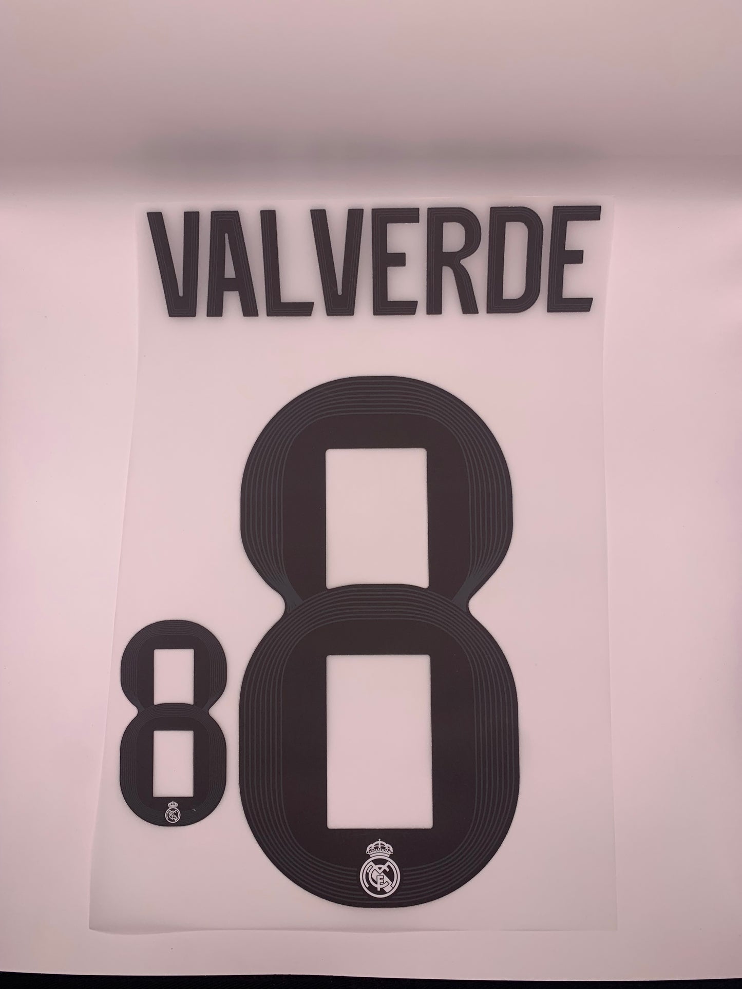 Valverde 8 (Cup Style Printing) - 25-26 Real Madrid Home