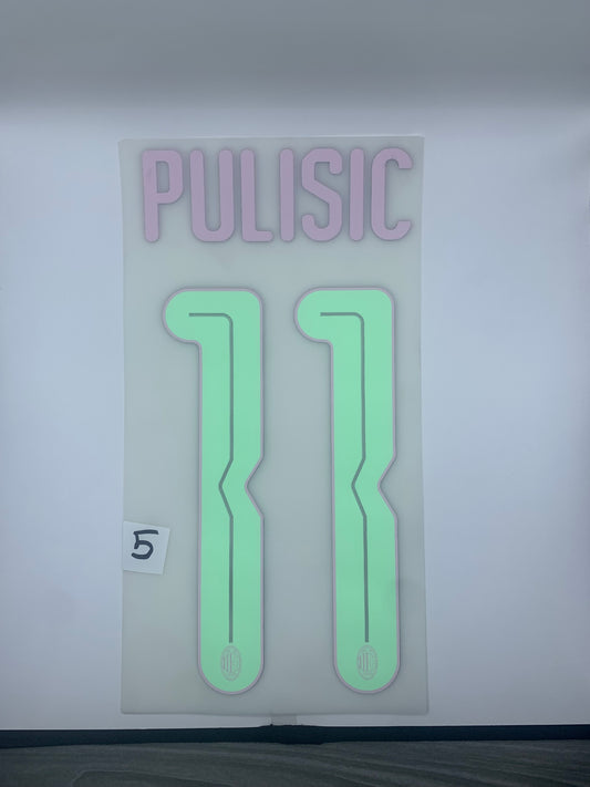 Pulisic 11 AC Milan Alternativa (Official Printing) - 24-25