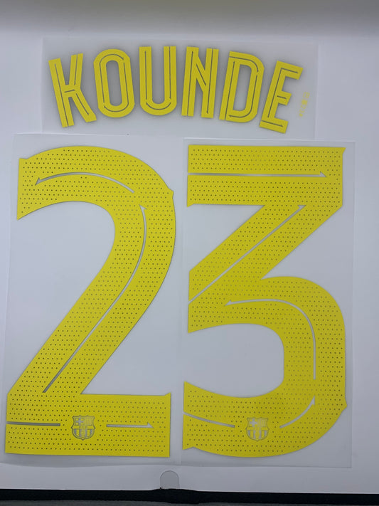 Kounde 23 (Champions League) - 25-26 Barcelona Home