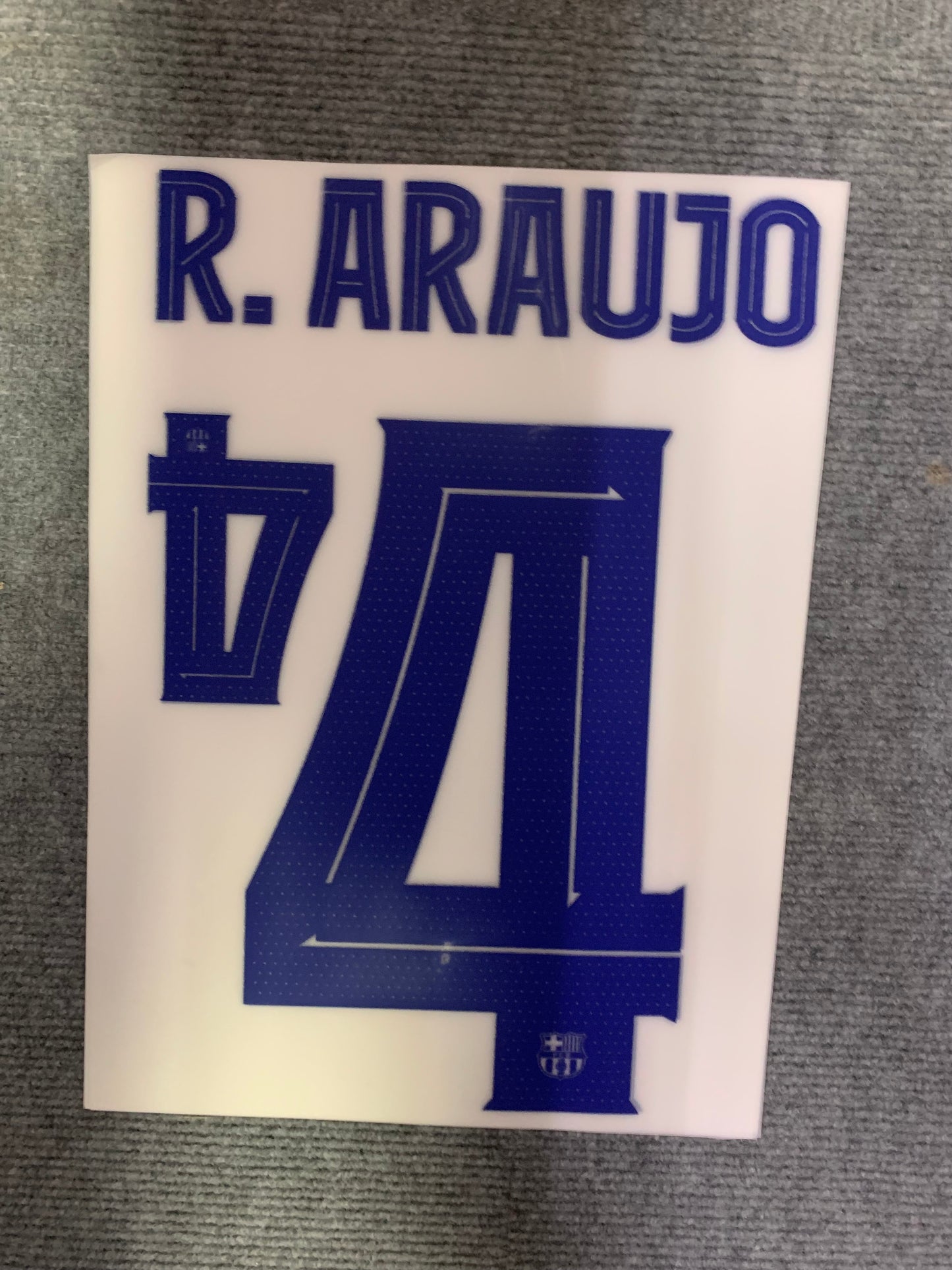 Araujo Barcelona Alternativa UCL (Official Printing) - 24-25