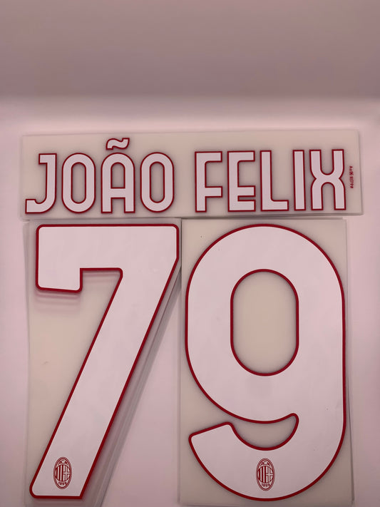 Joao Felix 79 (Official Printing) - 25-26 AC Milan Home