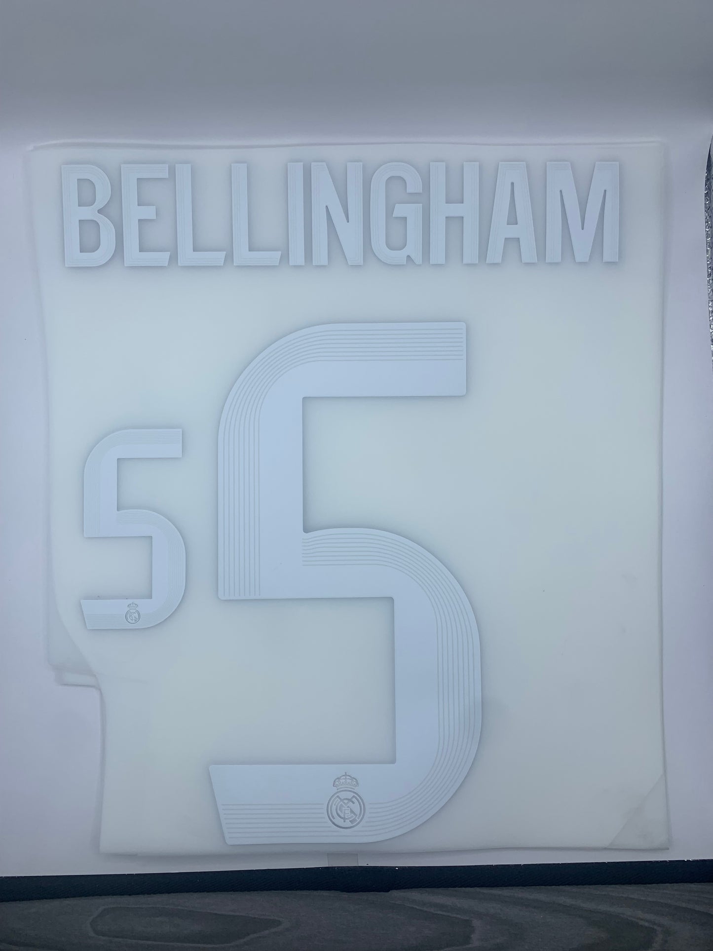 Bellingham 5 (Cup Style Printing) - 25-26 Real Madrid 3rd