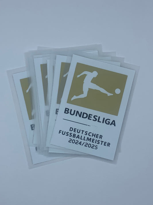 25-26 Bundesliga Champions Patches (24-25 Winners) - Bayern Munich
