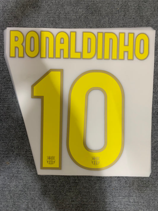 Ronaldinho Barcelona Local (Official Printing)