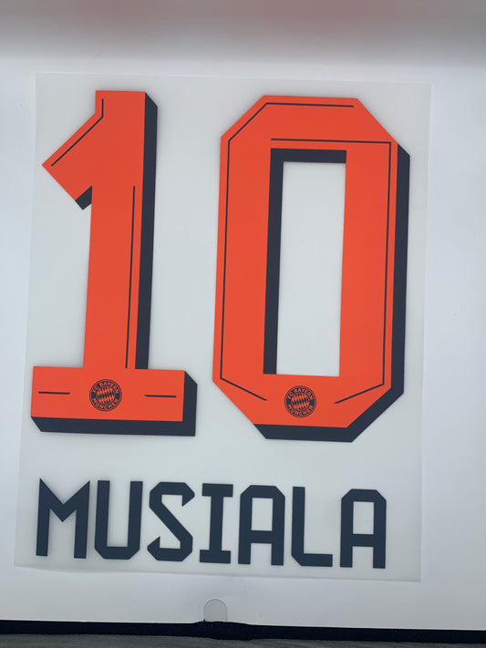 Musiala 10 (Official Printing) - 25-26 Bayern Munich Away
